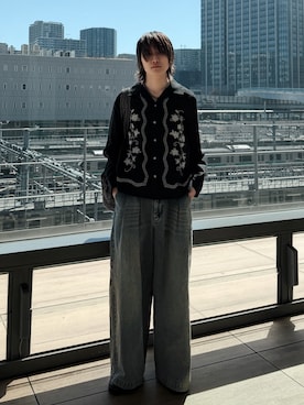 「remer（リメール）のアイテム」を使った、ゆーきさん（メンズ・175cm）の春コーディネート