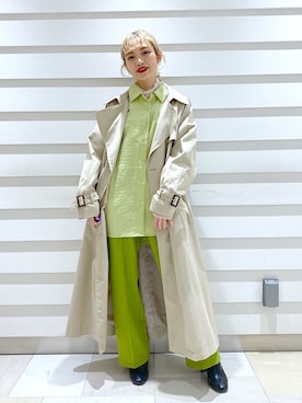 「LOWRYS FARM（ローリーズファーム）のストレッチヒールブーツ　851418（ブーツ）」を使った、naaasuさん（レディース・149cm）の冬コーディネート