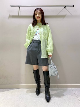 naaasuさん（レディース・149cm）の春コーディネート