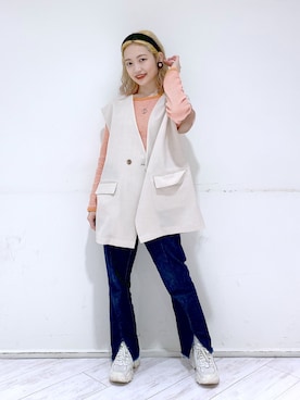 naaasuさん（レディース・149cm）の春コーディネート