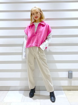 naaasuさん（レディース・149cm）の冬コーディネート