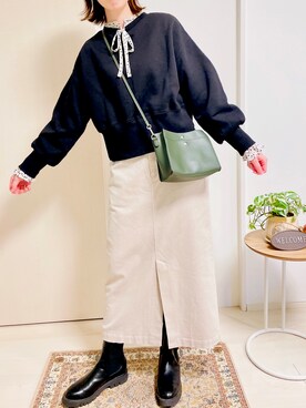 yuka《お休み中》さん(レディース・164cm)の冬コーディネート