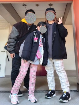 「apres les cours（アプレレクール）のアイテム」を使った、ぴよりあさん（レディース・155cm）の冬コーディネート