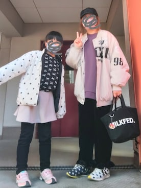 「FRAPBOIS（フラボア）のアイテム」を使った、ぴよりあさん（レディース・155cm）の春コーディネート