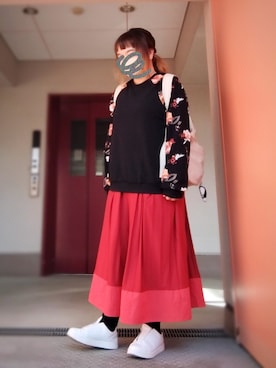 ぴよりあさん（レディース・155cm）の春コーディネート