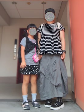 「アイテム（ヘアゴム）」を使った、ぴよりあさん（レディース・155cm）の秋コーディネート