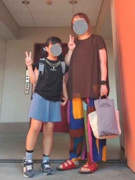 「Green　Parks（グリーンパークス）のアイテム」を使った、ぴよりあさん（レディース・155cm）の秋コーディネート