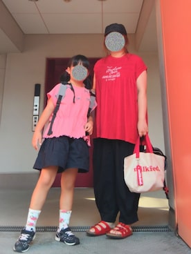 「アイテム（サンダル）」を使った、ぴよりあさん（レディース・155cm）の夏コーディネート