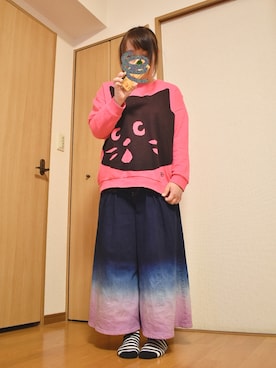 「にゃー」｜ぴよりあさん（レディース・155cm）の春コーディネート