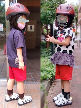 ぴよりあさん(キッズ・100cm)の秋コーディネート