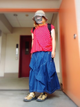 ぴよりあさん（レディース・155cm）の夏コーディネート