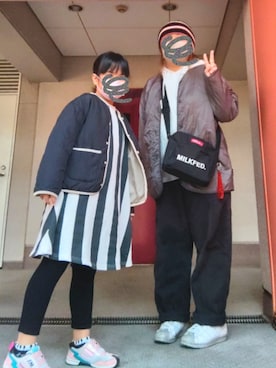 ぴよりあさん（レディース・155cm）の冬コーディネート