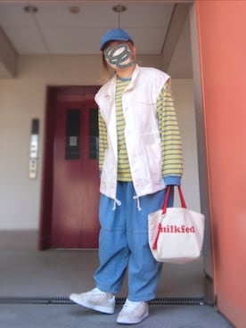 ぴよりあさん(レディース・155cm)の春コーディネート