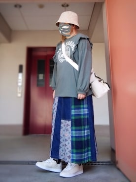 ぴよりあさん（レディース・155cm）の春コーディネート