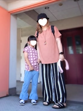 「apres les cours（アプレレクール）のアイテム」を使った、ぴよりあさん（レディース・155cm）の夏コーディネート