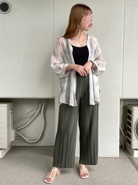 ayaさん（レディース・162cm）の夏コーディネート