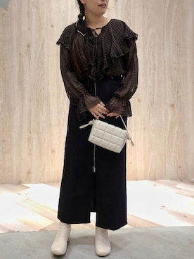 tomo☺さん（レディース・159cm）の秋コーディネート