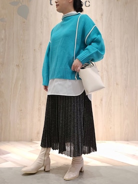 tomo☺さん（レディース・160cm）の冬コーディネート