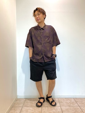 「JUNRED（ジュンレッド）のアイテム（アクセサリー）」を使った、せいじさん（メンズ・175cm）の夏コーディネート