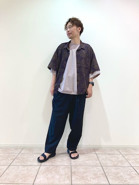 せいじさん（メンズ・175cm）の夏コーディネート