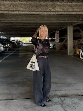 「シアートップス」｜karenさん（レディース・154cm・20代）の秋コーディネート