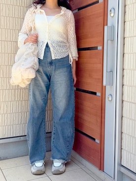 「アイテム（キャミソール）」を使った、yuumiさん（レディース・163cm）の夏コーディネート
