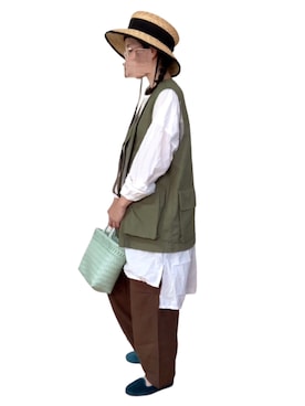 misakiさん（レディース・162cm）の夏コーディネート