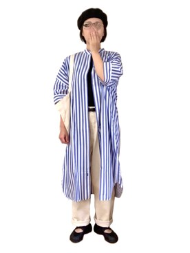 「PAR ICI（パーリッシィ）のアイテム（ワンピース/ドレス）」を使った、misakiさん（レディース・162cm）の春コーディネート