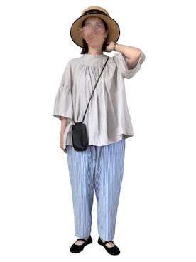 「Veritecoeur（ヴェリテクール）のアイテム」を使った、misakiさん（レディース・162cm）の秋コーディネート