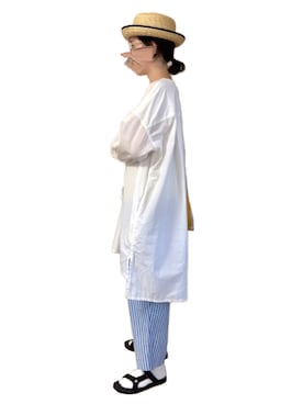 「ヴェリテクール」｜misakiさん（レディース・162cm）の夏コーディネート