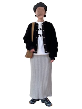 misakiさん（レディース・162cm）の冬コーディネート