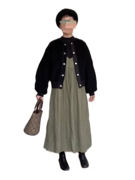 misakiさん（レディース・162cm）の冬コーディネート