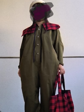 「アイテム（トートバッグ）」を使った、5856dadatさん（レディース・155cm・40代）の秋コーディネート
