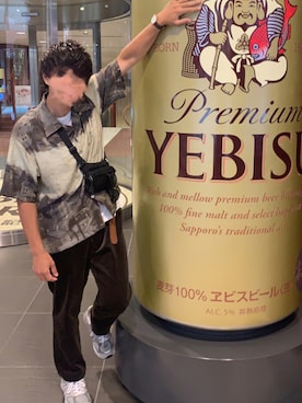 「Scye（サイ）のアイテム（パンツ）」を使った、®️🧸さん（メンズ・171cm）の秋コーディネート