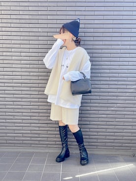 nenekokoさん(レディース・163cm)の秋コーディネート