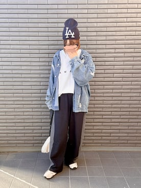 「しまむら（シマムラ）のアイテム」を使った、nenekokoさん（レディース・163cm）の秋コーディネート