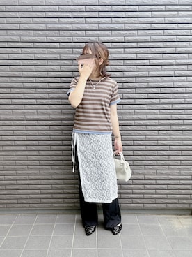 「vivian」｜nenekokoさん（レディース・163cm）の夏コーディネート