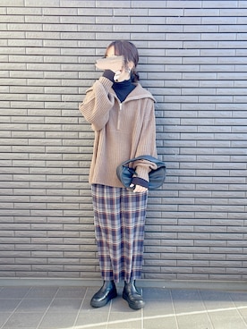 nenekokoさん（レディース・163cm）の冬コーディネート