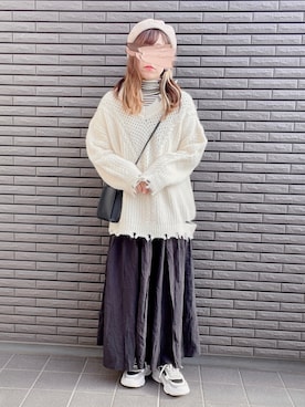 nenekokoさん（レディース・163cm）の冬コーディネート