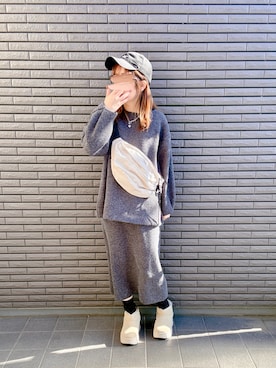 nenekokoさん（レディース・163cm）の冬コーディネート