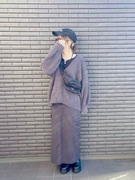 「each（イーチ）のアイテム」を使った、nenekokoさん（レディース・163cm）の秋コーディネート