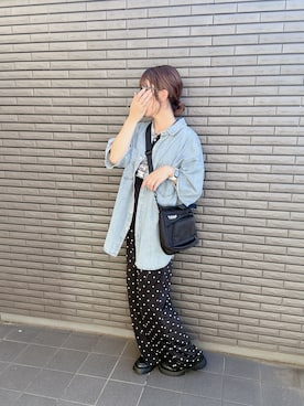 「しまむら（シマムラ）のアイテム」を使った、nenekokoさん（レディース・163cm）の秋コーディネート