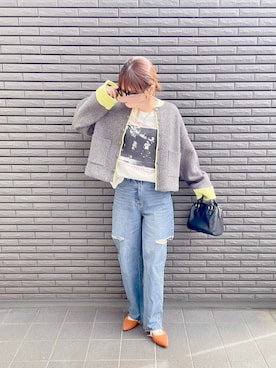「アイテム（パンプス）」を使った、nenekokoさん（レディース・163cm）の秋コーディネート