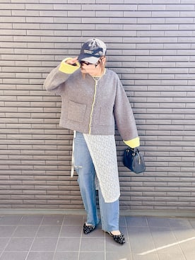 「アイテム（パンプス）」を使った、nenekokoさん（レディース・163cm）の秋コーディネート