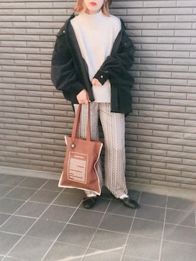 nenekokoさん(レディース・163cm)の冬コーディネート