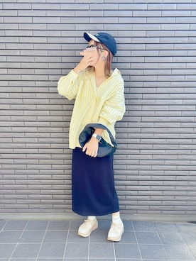 「スターティングオーバー」｜「アイテム（キャップ）」を使った、nenekokoさん（レディース・163cm）の春コーディネート