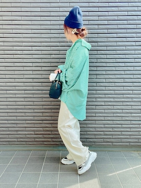 「ボストンバッグ」｜nenekokoさん（レディース・163cm）の春コーディネート