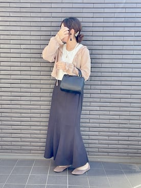 「ボストンバッグ」｜nenekokoさん（レディース・163cm）の秋コーディネート