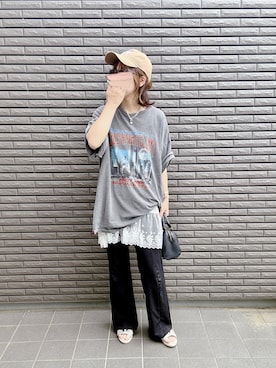 「Java（ジャバ）のアイテム」を使った、nenekokoさん（レディース・163cm）の夏コーディネート