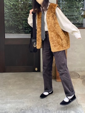 「アイテム（フォーマルスーツ/小物）」を使った、@さん（レディース・166cm・20代）の秋コーディネート